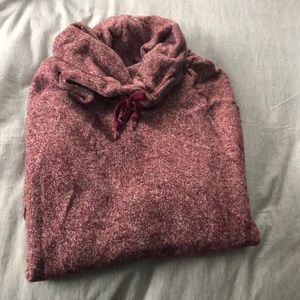 Cow neck sweatshirt